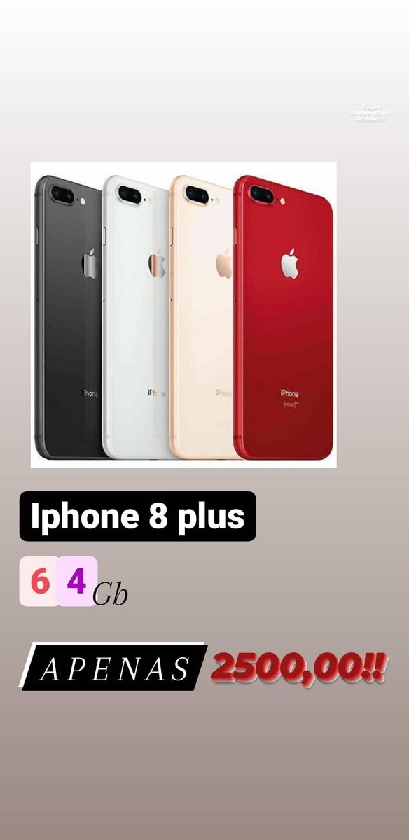 ace_stores's tweet photo. Iphone 8 plus
Somente 2500,00!! https://t.co/rSLcmqHLM8