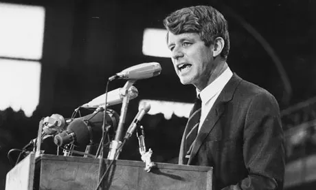 Here's what RFK had to say about the GDP:"It counts special locks for our doors and the jails for the people who break them. It counts the destruction of the redwood and the loss of our natural wonder in chaotic sprawl.