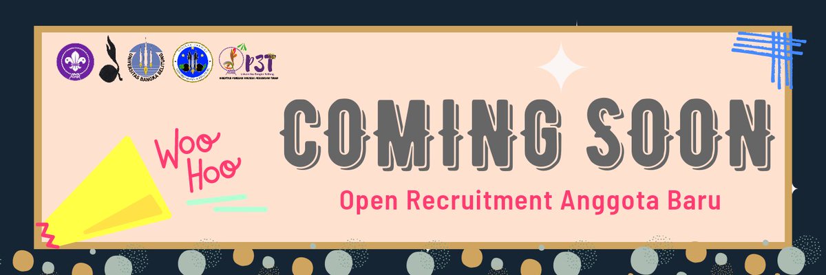 SATYAKU KU DHARMAKAN, DHARMAKU KU BHAKTIKAN
SALAM PRAMUKA⚜️
HALLO KAKAK👋🏻
[UBB SCOUT MOVEMENT]
-COMING SOON OPEN RECRUITMENT-
28 Oktober 2020
#ubbscoutmovement
#gerakanpramukaubb
#pramukabangka
#pramukababel