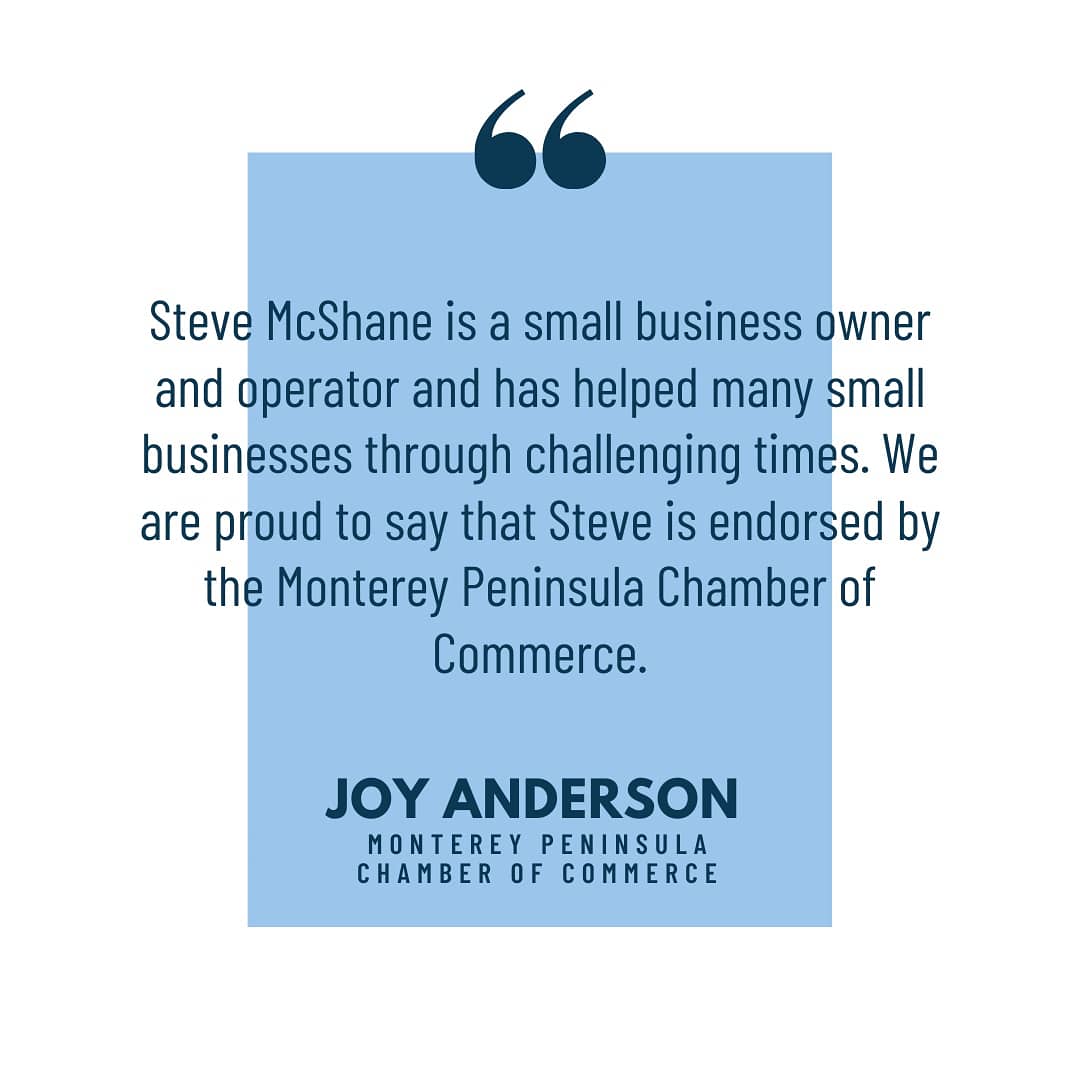 Business stands with Steve McShane! #electmcshane2020 #vote