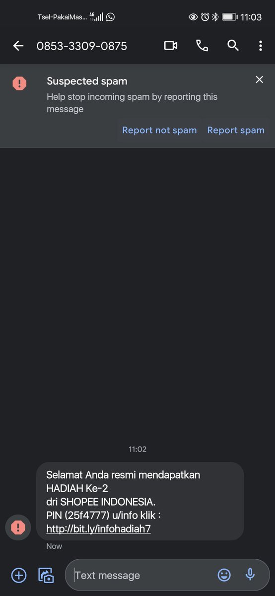 gemini_alterego's tweet image. spam terosss #waspadaspam