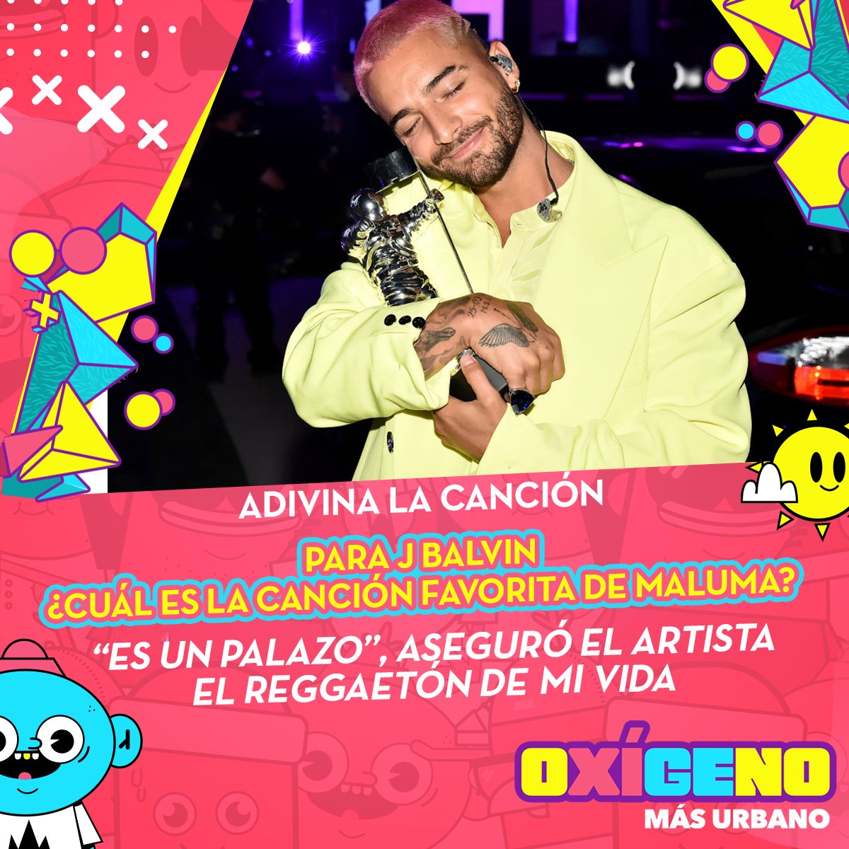 Ya sabemos cuál es la de <a href="/JBalvin/">J BALVIN</a>, ahora queremos saber, ¿cuál es tu canción favorita de <a href="/maluma/">MALUMA</a>?
#ElReguetónDeMiVida
