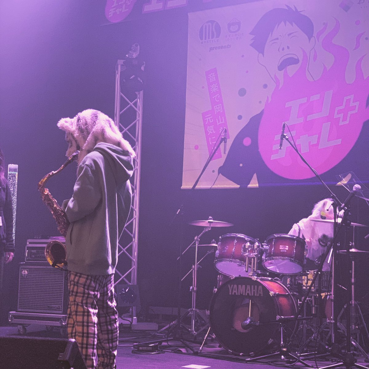 TORAUMAofficial's tweet image. エンターテイメントチャレンジのリハが終了！
今年は新曲で勝負だ！！
#エンターテイメントチャレンジ　#torauma