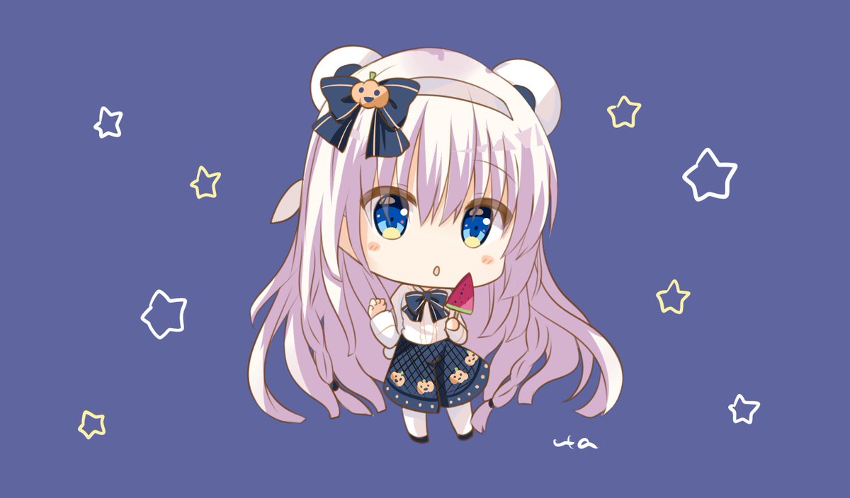 がおーっ フィンさんの紬イラストとサマポケハロウィンコラボしました なの うら 金曜日東s 28bのイラスト