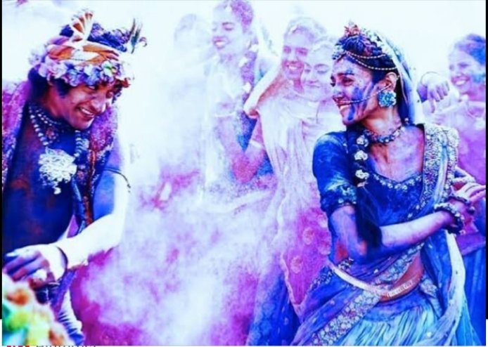 ___nur_nama__'s tweet photo. @GossipsTv #RadhKrishn ❤❤💙💙 https://t.co/x1Hj6Yr3bO