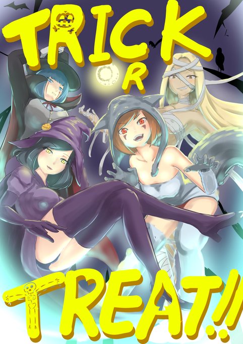 [R-18] ハッピーハロウィン #オリジナル #乳首責め #クンニ #レズ #レズレイプ  