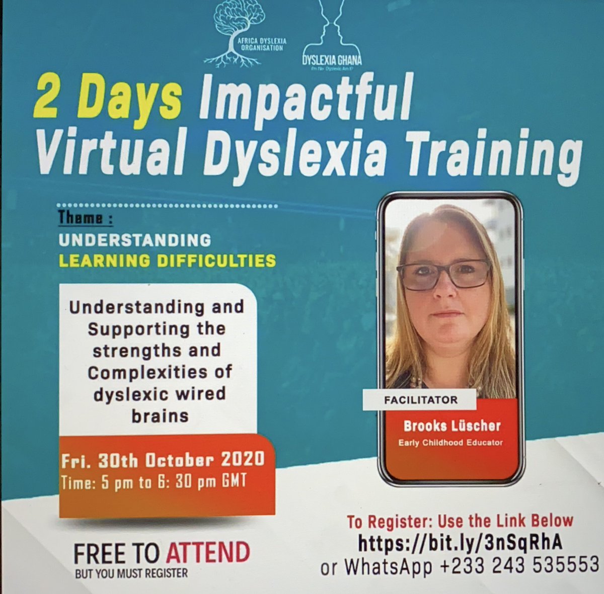 It was an honor to be a workshop presenter, discussing the strengths and complexities of the dyslexic wired brain. Thank you to <a href="/AfricaDyslexia/">Africa Dyslexia Organisation</a> and <a href="/GhanaDyslexia/">DyslexiaGhana</a> for hosting a wonderful seminar.