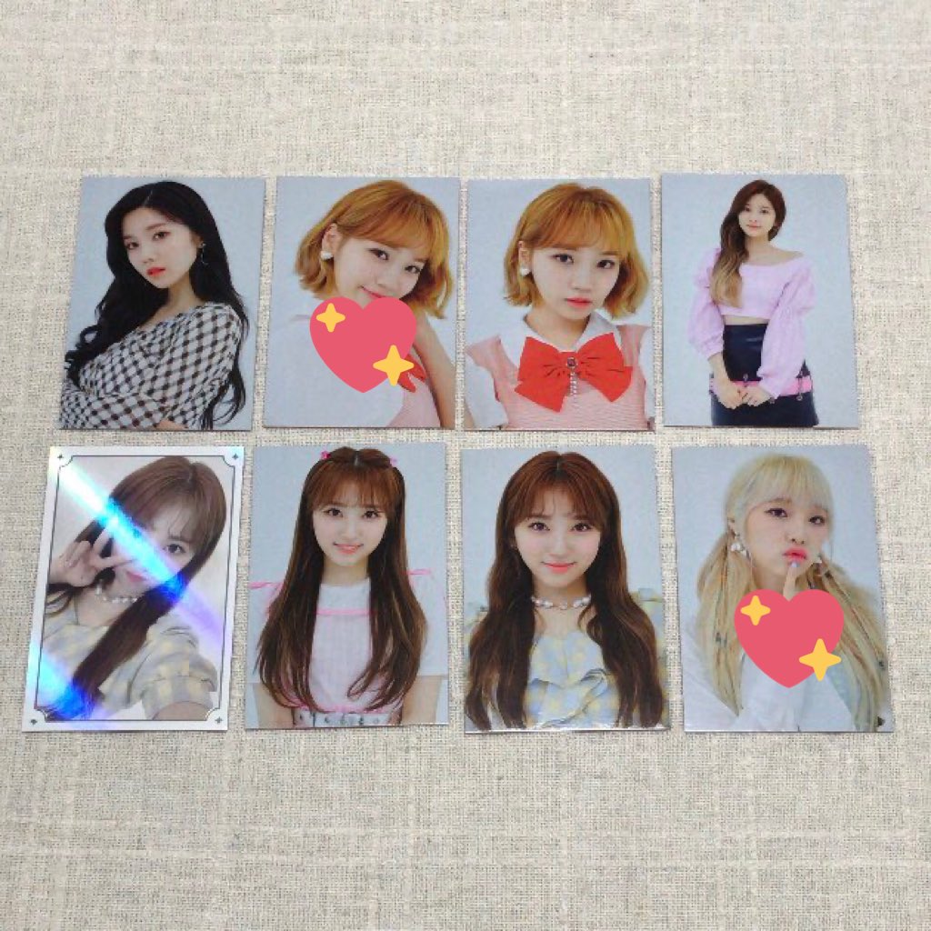 0419pinkpanda's tweet photo. @chaeryeong6500 リプ失礼致します！
⭕️のものと💖の2枚との交換は可能でしょうか？？ https://t.co/TPXkY0ttGA