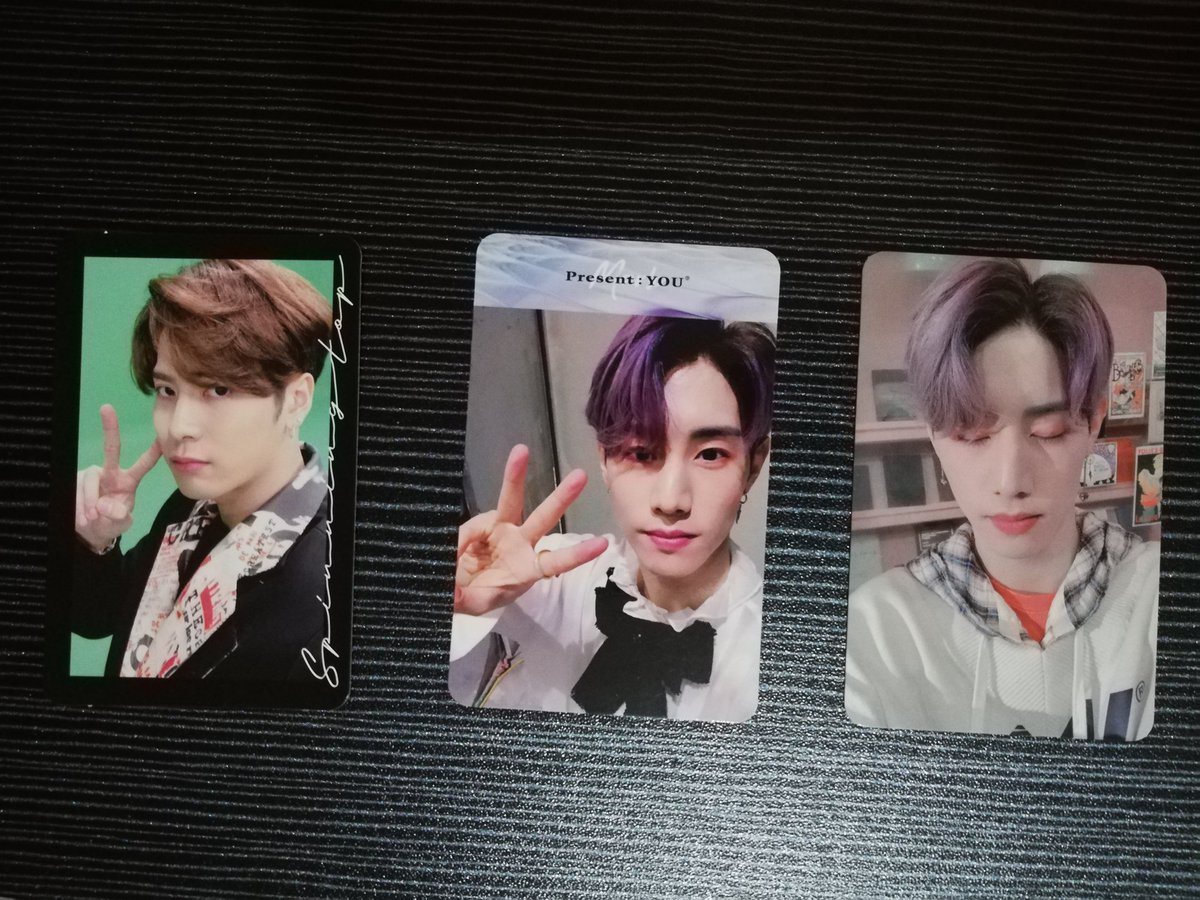 GOT7 OFFICIAL PHOTOCARDS- Spinning Top Jackson - Present: You Mark - Present: You Mark  COD thru shopee- can dm me or just click shopee link below - pls give them a new home, really in need of funds :-( https://shopee.ph/product/323452338/3760375305?smtt=0.323471937-1604149986.9