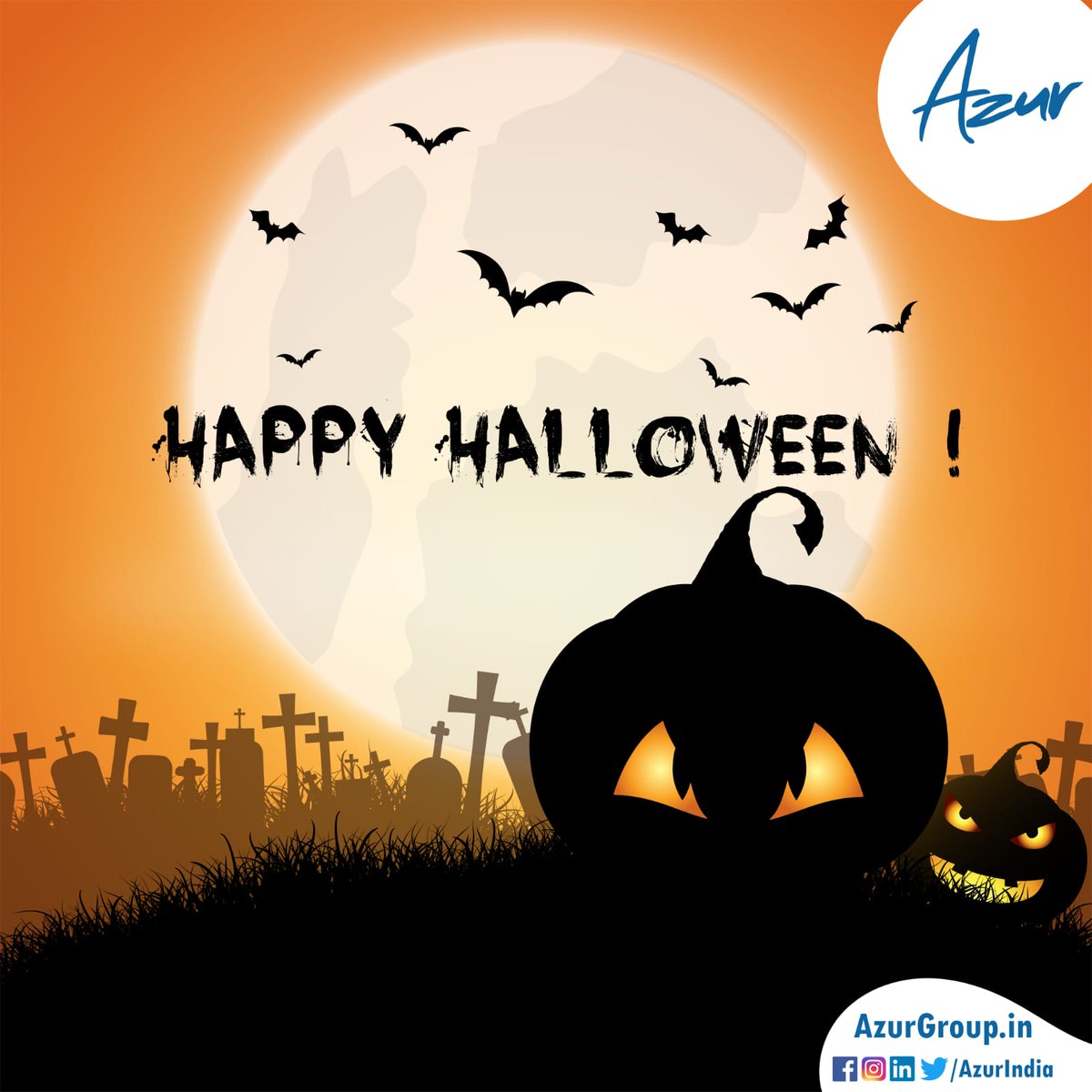 AzurIndia's tweet photo. Are you ready for the most #spooktacular time of the year?
I hope you get lots of trick-or-treaters this year. Unless, of course, you’d prefer to keep all that candy for yourself :)
Wishing you a spooky &amp; a fang-tastic #Halloween!
.
#IWantCandy #HalloweenIsComing https://t.co/Z6xcetVBl0