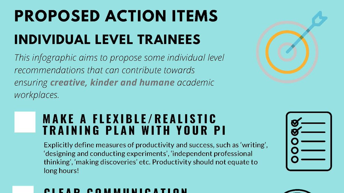 3/n This is in no way the first and by definition cannot be a final set of recommendations, so we have kept the infographics open for comments, *especially* ideas towards making the recommendations more  #actionable Please share your ideas with us!  https://bit.ly/34ErGmu 