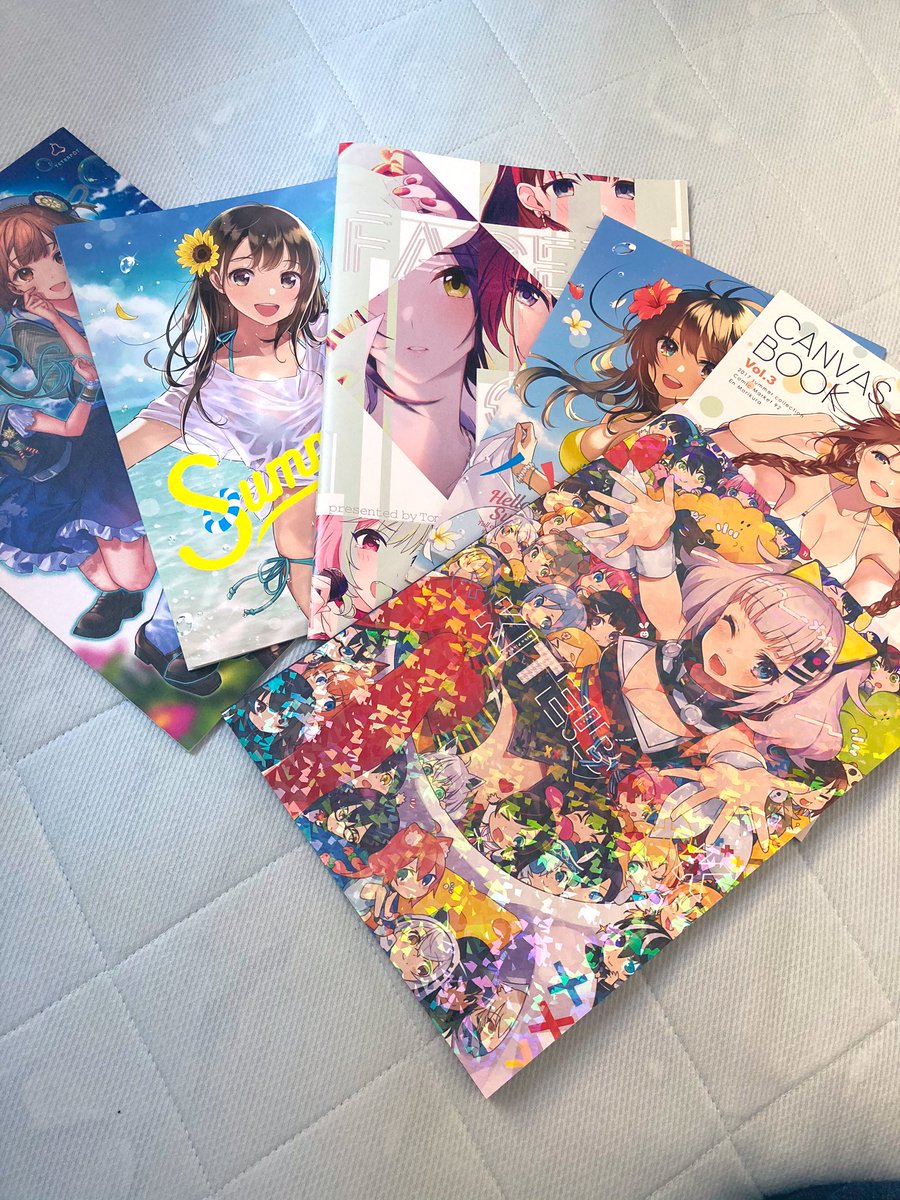 整理してたら二年前の夏コミの戦利品あった😭 