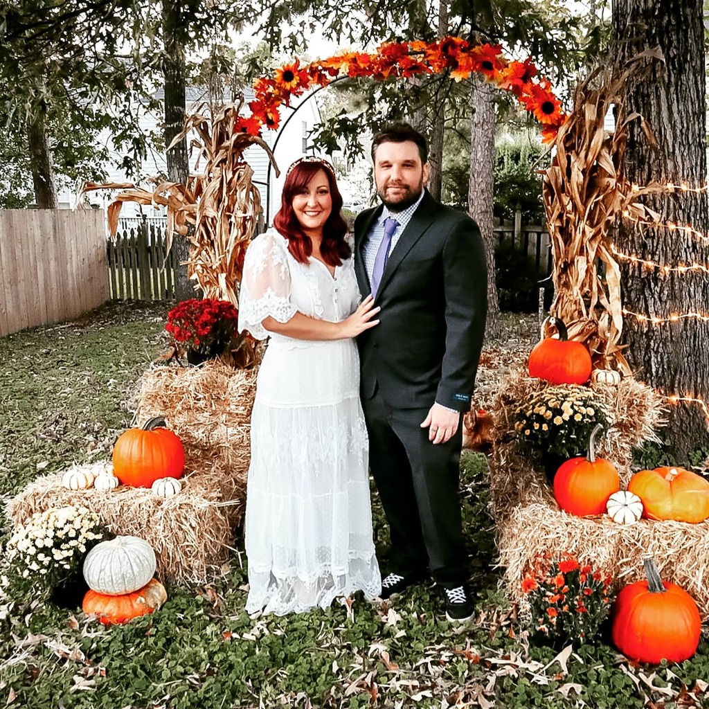 crunchprank's tweet photo. happiest day of my life. love you angela. forever and ever. 10.30.2020 https://t.co/jVClyIxq7C https://t.co/rpzIytykKL