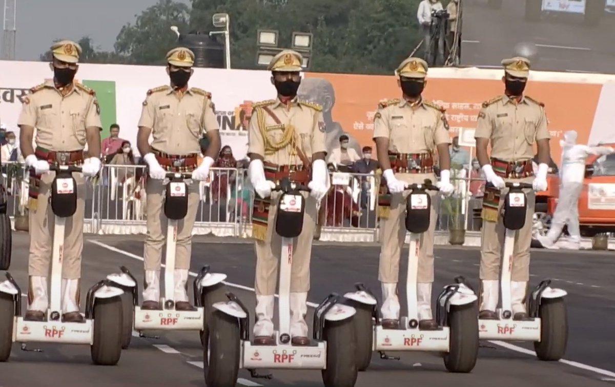 Railway Protection Force's Segways