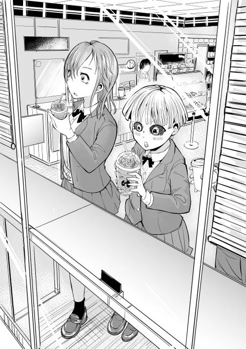 ゴリ先 13話おまけ

ちなみにマキコマがショートで一輪がベンティ(一番デカいやつ)

カラーにすれば良かった 