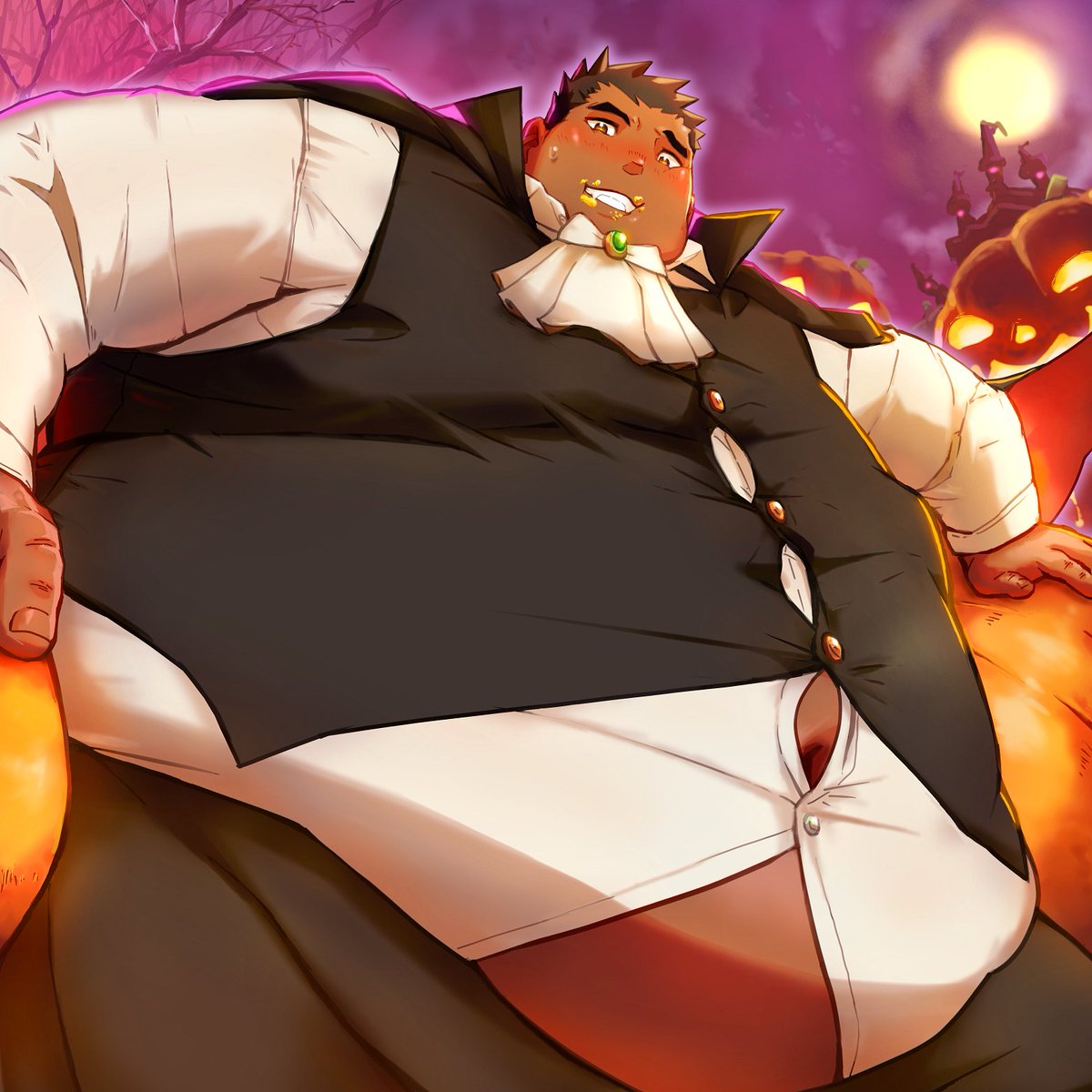 マルコイ スキー Trick Or Treat Happy Halloween 南極 瓜嘉 食べ歩きが好きな大学生 ハロウィンのパーティーで 毎年お菓子をもらっていた しかし 年を追うごとに 食べる量が増えていき 気がつけば 丸々と肥え太ってしまった ト トリック