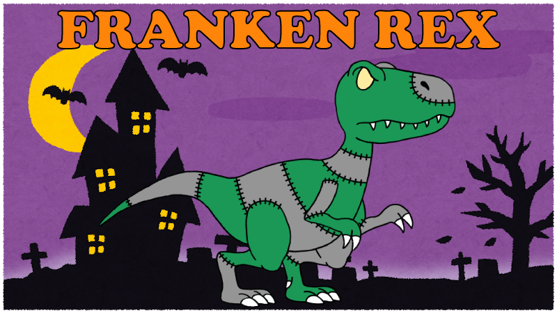 تويتر 古代角竜 アガタロス على تويتر ハロウィン ハロウィンイラスト フランケンシュタイン 恐竜 Png ハロウィンなんで それっぽい キャラを作ってみた 名付けて フランケンレックス ハロウィン感なかったらゴメンなさい ハッピーハロウィン
