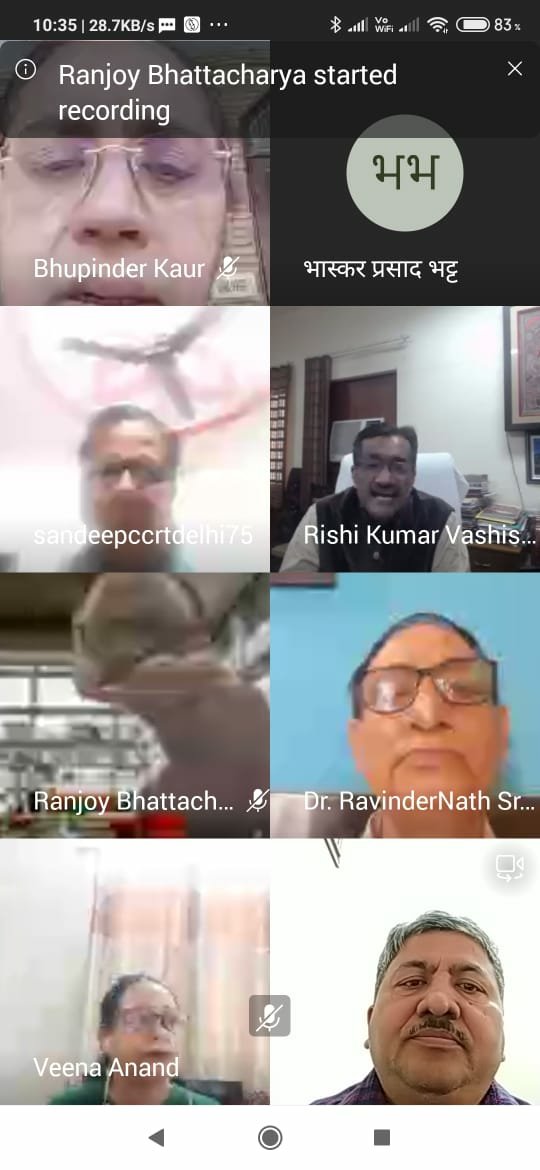 CCRTNewDelhi's tweet image. एकता दिवस शपथ ग्रहण कराई व सभी को भारत की सुरक्षा,  एकता और अखंडता हेतु निरंतर कार्य करने के लिए प्रोत्साहित किया।

#pledgeforunity
#SardarVallabhbhaiPatel

@prahladspatel 
@MinOfCultureGoI 
@hemlatasmohan 
@rishivashistdir
@CCRTNewDelhi