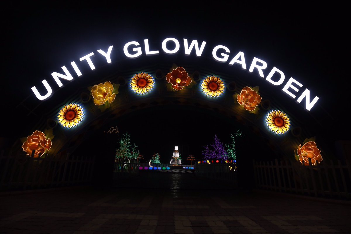 Hon’ble Prime Minister  @narendramodiinaugurates A unique Unity Glow Garden and Dynamic Dam Lighting in kevadia near  #StatueofUnity. 18/n