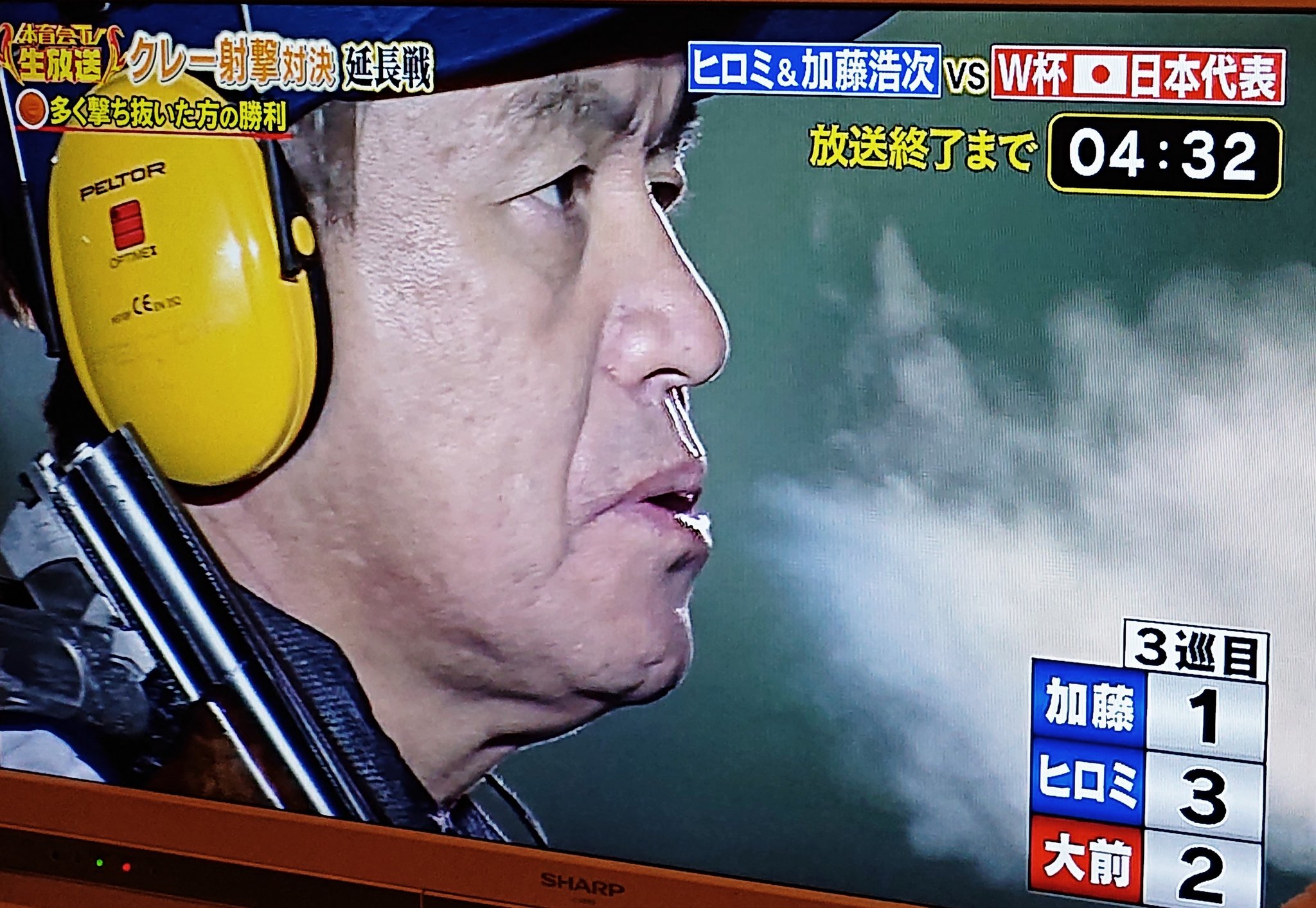 Soleil 体育会tv カッコいいヒロミさんと焦る加藤浩次 加藤浩次もクレー射撃してたんだ T Co Rygzagjcvj Twitter