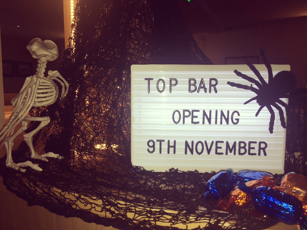 ElephantandCas6's tweet photo. TRicK oR TrEAt 👻🕷

This Halloween we’ve decided to treat you all🎃 so we are continually working hard behind the scenes to open our BROAD STREET BAR on Monday 9th November🕸! #BehindTheScenes #Spooky #Scary #Skeleton #TeamEle https://t.co/KCAHHP9ET4