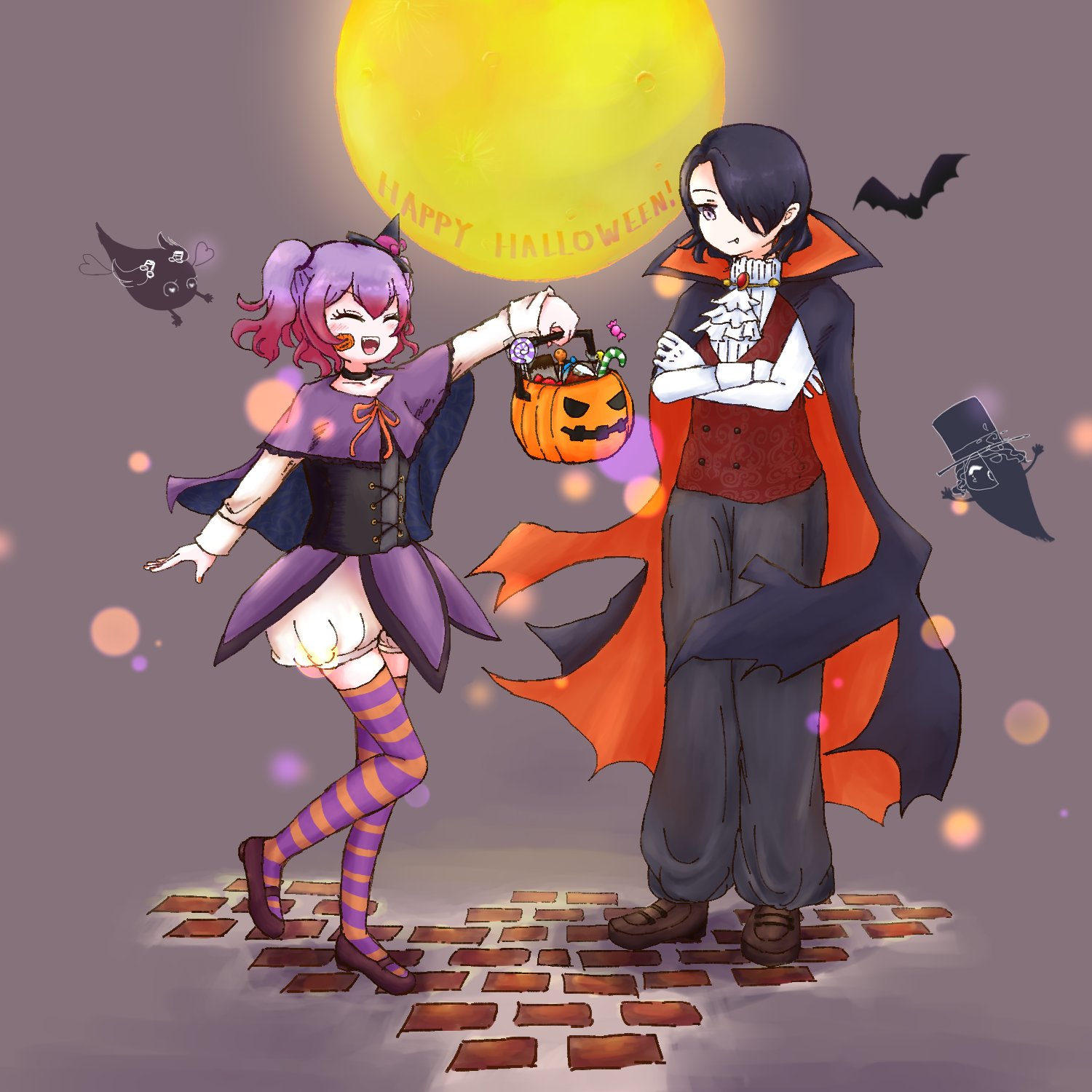 🎨🖌️🦥 ❤🖤🤍💚(COMMS REVAMPING) on X: halloween but it's the