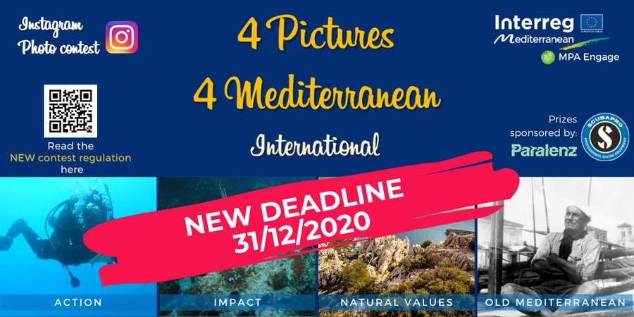 JGarrabou's tweet photo. ¿📢Tienes📸📷📸de áreas marinas protegidas Mediterráneas?

PARTICIPA 🙋‍♀️🙋 en el concurso #4pictures4Mediterranean 

CONTRIBUYE a la conservación🌊

GANA 🏆

¿COMO?

1⃣Sube 📷 - Etiqueta y sigue @MPAengage en Instagram 
2⃣Añade #nombreMPA - #Categoría - #MPAContest 

➕ℹ️ 2/n https://t.co/d7GEaBbwxi