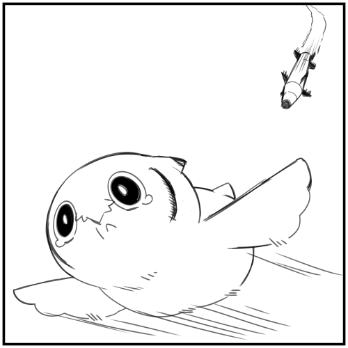 @Tukikagerou =͟͟͞͞((◉v◉))ギョェー 