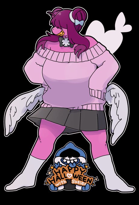 ダ天使なスージィちゃん

 #hhws2020
 #deltarune 