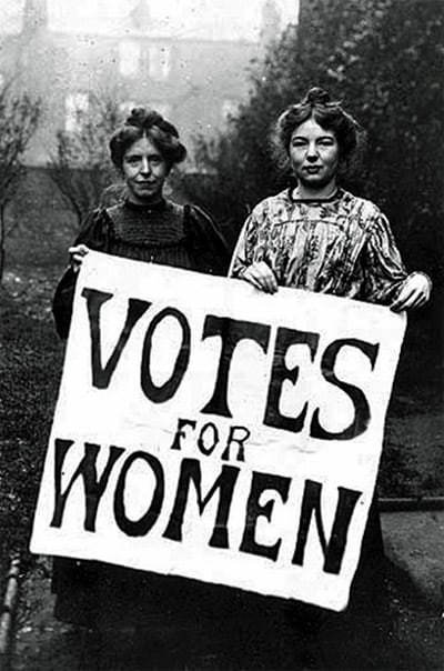 Why did women fight so hard for the 19th Amendment? '(The ballot) is the ultimate source of power in a democracy, and the foundation on which rests our entire gov't.' For 100 years we've had the right to vote. Today is a great day to exercise your ultimate source of power.