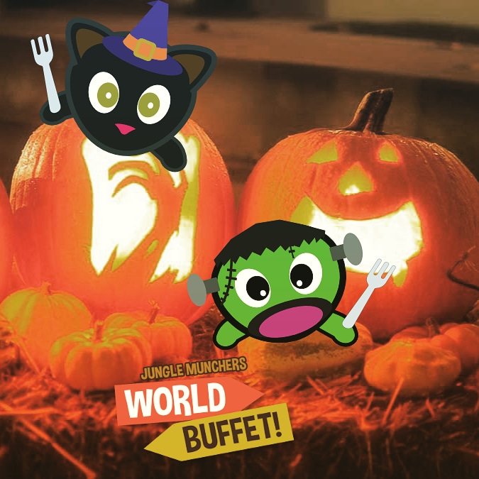 FingergunLabs's tweet photo. Trick or Munch?! Play #worldbuffet today 🎃👻
...
#happyhalloween #trickortreat #pumpkin #ghost #halloweencostume #candy #halloweencandy #halloweengame #oct31 #october #blackcat #candycorn #halloween2020 #gaymer #game #games #gamedev #indiegames #screenshotsaturday https://t.co/2eE9QjxVAm
