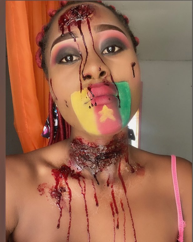 Datcutechrista1's tweet photo. Cameroon is bleeding , our hearts are broken. We need peace 🇨🇲#AnglophoneCrisis #EndAnglophoneCrises #kumbaisbleeding #StopKillingChildren https://t.co/wtRPEL3y1Q