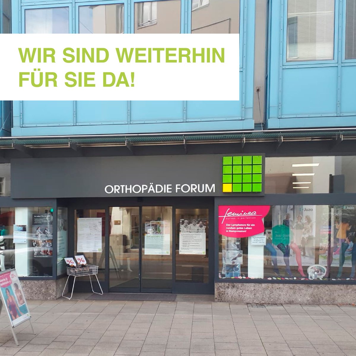 Orfo_DE's tweet photo. Wir haben weiterhin geöffnet und garantieren Ihre zuverlässige Versorgung.
Um Ihnen lange Wartezeiten zu ersparen vergeben wir bis 30.11.20 Termine. Rufen Sie uns gerne an. Die Kontaktdaten finden Sie hier 👉 https://t.co/MDS6MReT6o
#orthopädieforum #orfo #systemrelevant https://t.co/qCArDArq3m