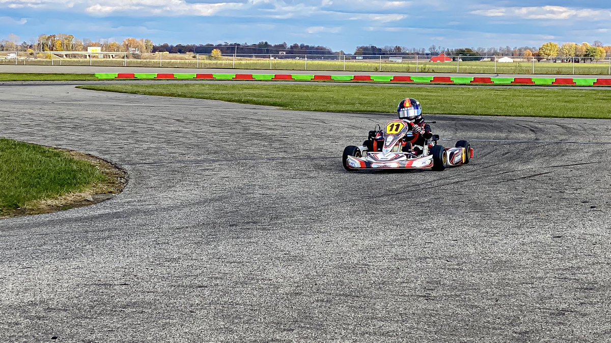 AsherRacing's tweet photo. Last #race weekend of the season! Racing BOTH #karts tomorrow! #karting #kartracing #racing #racefans #kartlife #ncmp #newcastlemotorsportspark #longtrack #tracklife #2020season #gokarts #kidkart #cadet #lo206 #briggsandstratton #race4riley https://t.co/zGKYveISco