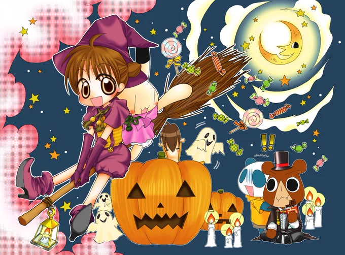 昔のカレンダーふろくの絵があった!

ハッピーハロウィン～?????️ 