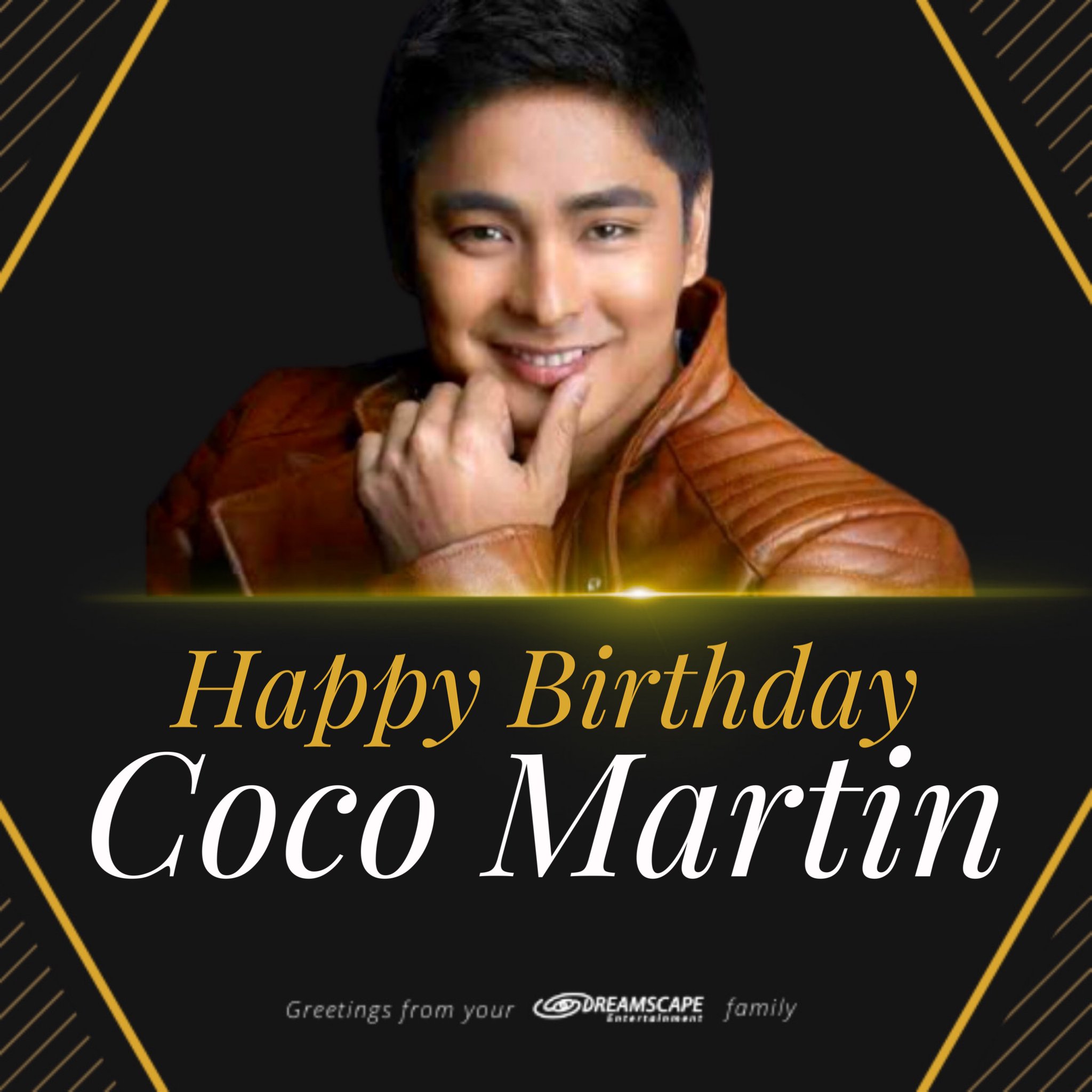 Happy birthday Coco Martin    