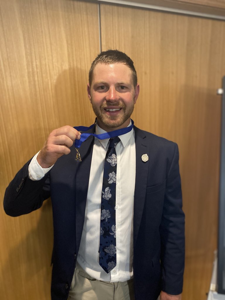 Congratulations Josh Arnold, Roy Cazaly best and fairest medalist for 2020. ⚫️⚪️⚫️⚪️💪