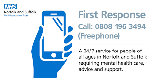Today on service Saturday we are doing <a href="/NSFTtweets/">NSFT mental health</a> first response helpline for anyone of any age living in Norfolk or Suffolk experiencing a mental health crisis. ring 08081963494