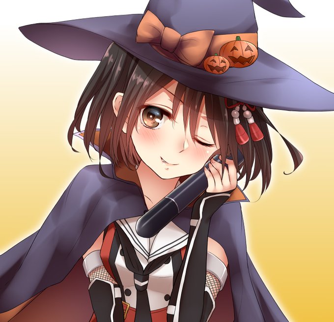 マジョとニンジャのハイブリッド('ω')
夜戦するか、お菓子をあげて夜戦するかを選べ('ω')

#艦これ #川内 