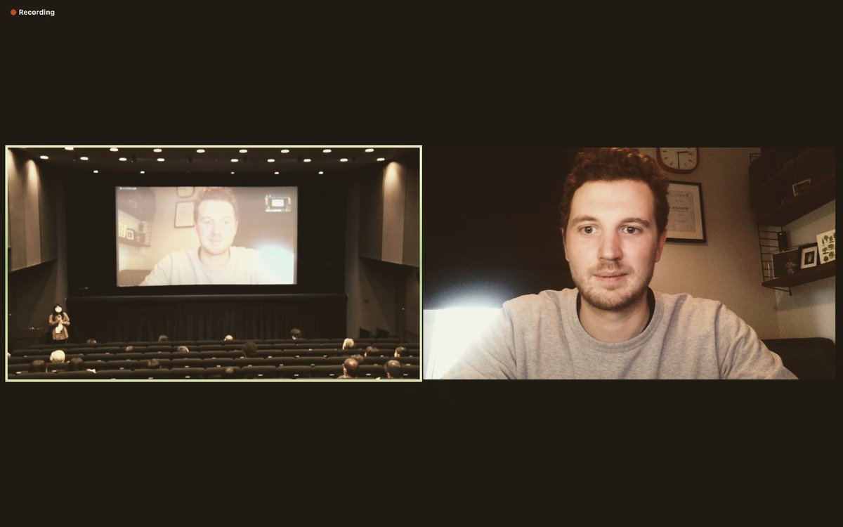 Kicking of Halloween with a special screening of <a href="/GwenFilm/">Gwen Film Official</a> in Japan. Where I got to talk about my love of 60's Japanese Folk Horror classics Onibaba &amp; Kuroneko. Plus terrorise the socially distanced audience with my GIANT ZOOM FACE! Origato <a href="/historica_kyoto/">京都ヒストリカ国際映画祭/KHIFF</a>