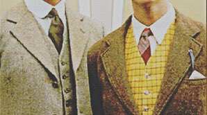 Sam and Bucky have pair costumes. So they are Jeeves and Wooster.