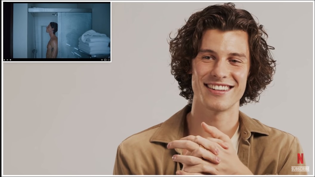 Shawn Mendes reacting to... Shawn Mendes? It's all getting very meta. https://t.co/rOnOYfEmXV https://t.co/OVOHpuBUTF