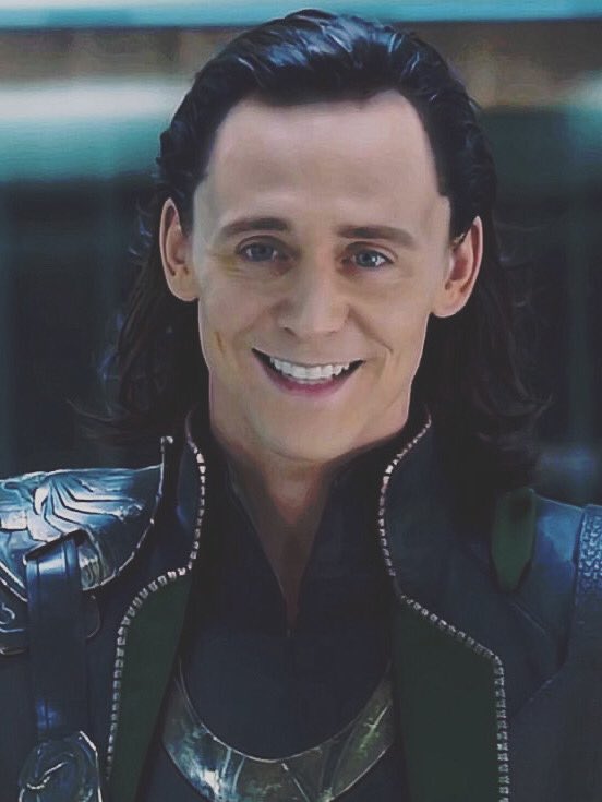 Loki wears his black Midgard suit. He claims that it’s a witch costume. “Ask my brother if you don’t believe me.”