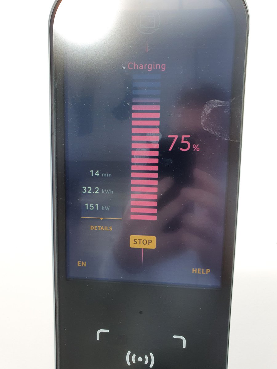 Quick lunch break #alwaysbecharging #ionity