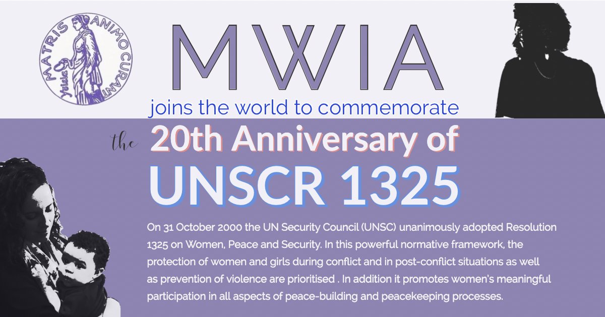 bev_ajohnson's tweet photo. Join #MWIA100 to commemorate the 20th Anniversary of  #UNSCR1325 on Women, Peace and Security. @MedWIA @ELEANORANNNWADI @minimurthy1234 @MandakiniMegh @bev_ajohnson  @KhatunaKaladze https://t.co/tVmql5ldCO
