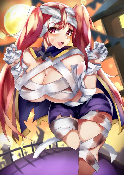 ハロウィンのヒルダちゃん!がおー! 