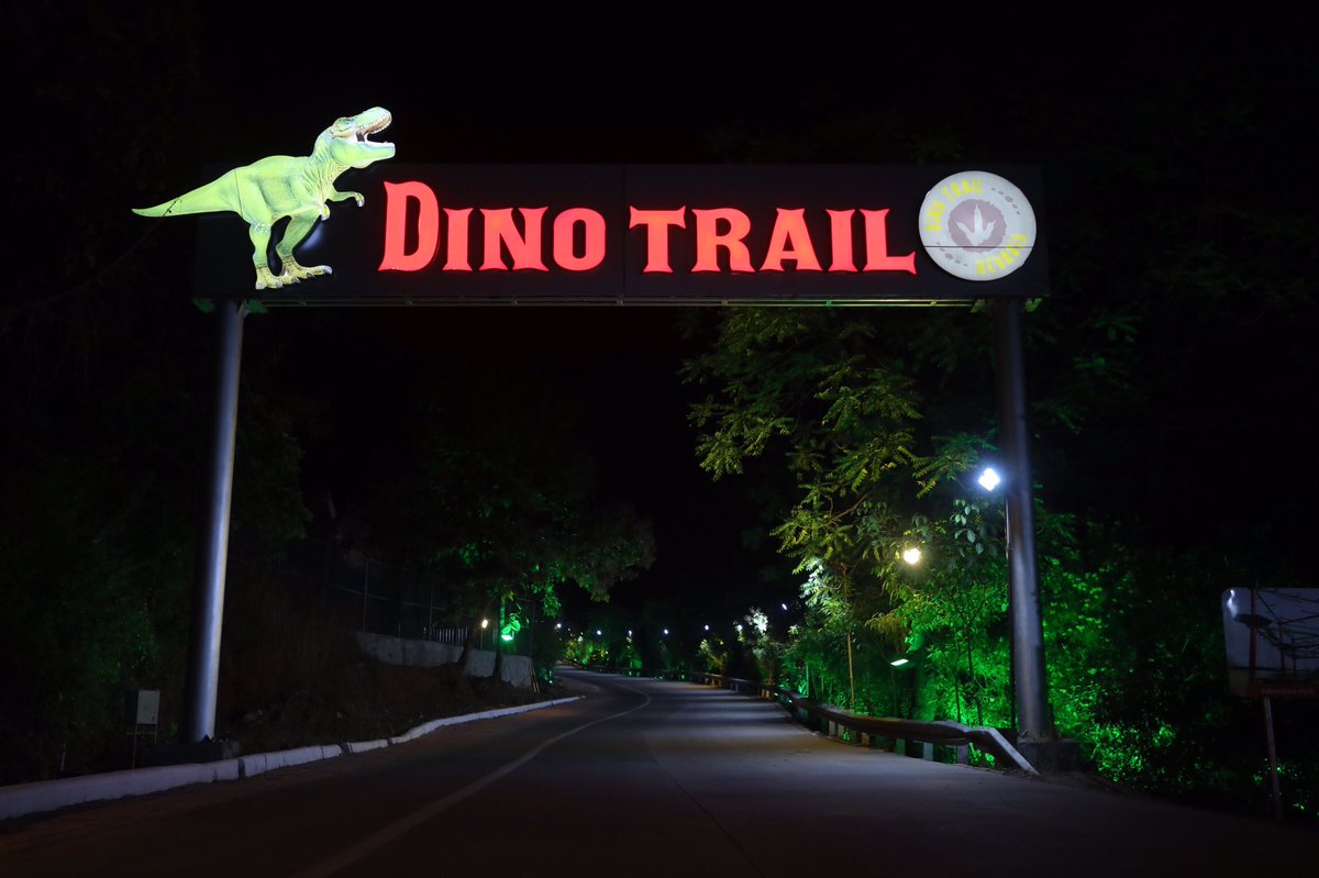  #DinoTrail at  #StatueOfUnity 17/n