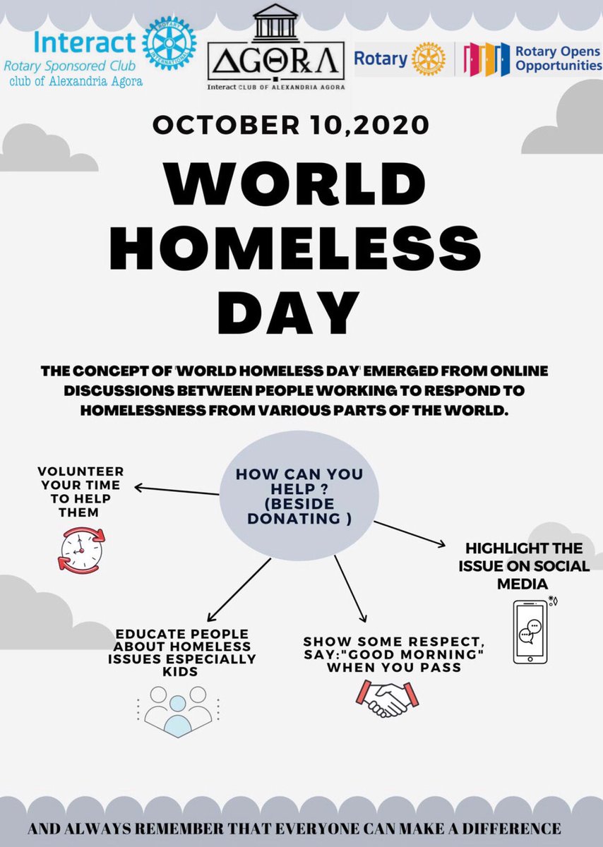 interactagora1's tweet photo. On 10/10 we gave supplies to homeless people and we distributed leaflets to raise awareness about the day✨
#interactagora
#letsgoagorians
#recreatingthelegacyofthegreats
#rotary_opens_opportunities https://t.co/7V6POSjl9A