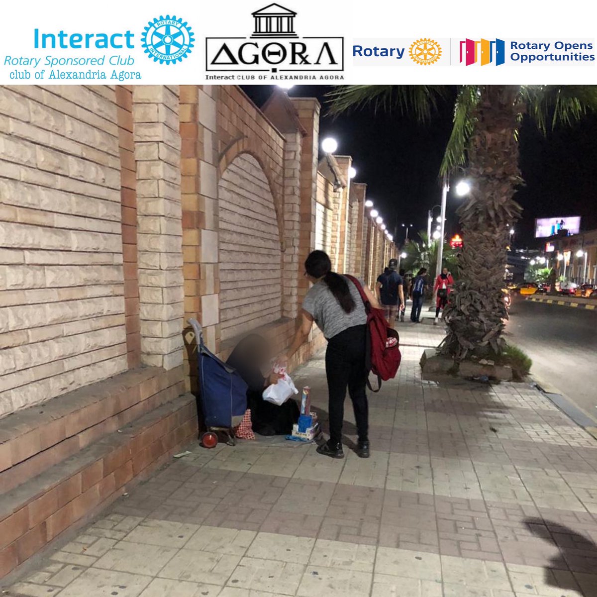 interactagora1's tweet photo. On 10/10 we gave supplies to homeless people and we distributed leaflets to raise awareness about the day✨
#interactagora
#letsgoagorians
#recreatingthelegacyofthegreats
#rotary_opens_opportunities https://t.co/7V6POSjl9A