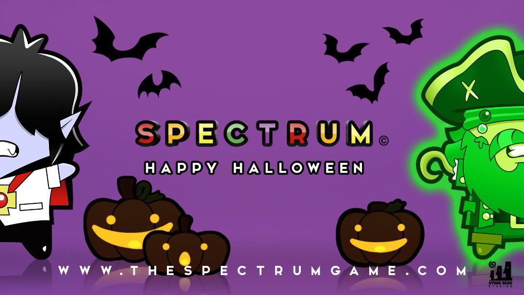 DemonioGame's tweet photo. Happy Halloween from Stone Head Studios! 🎃👻🍬 #Halloween #Halloween2020 #ハロウィン  #indiegame #videogames #chibi https://t.co/tfnmxGlgRv